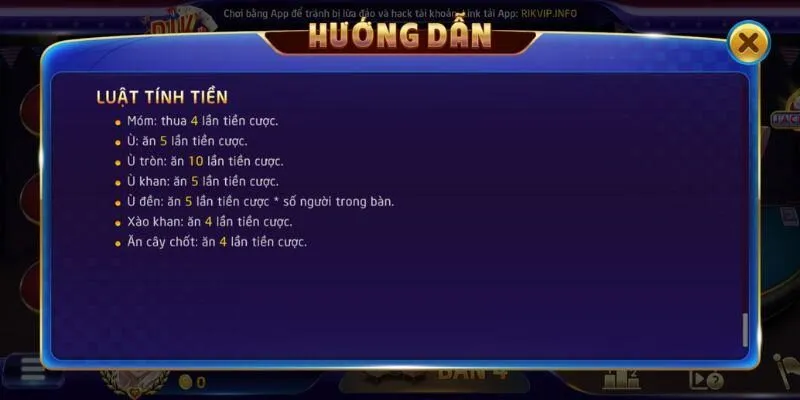 Cách so điểm khi kết thúc ván bài phỏm