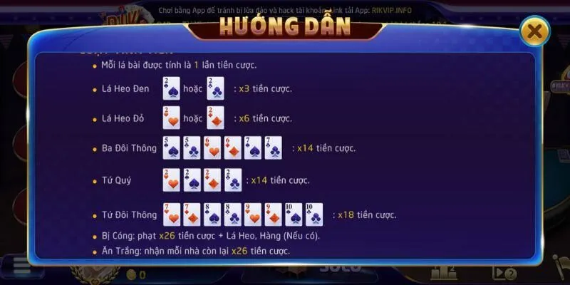 Chiến thuật giữ bài lớn để bắt vòng khi chơi tiến lên 